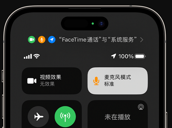 盐源苹果授权维修网点分享iPhone在通话时让你的声音更清晰 