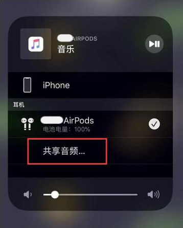 盐源苹果14音频维修点分享iPhone14音频共享设置方法 