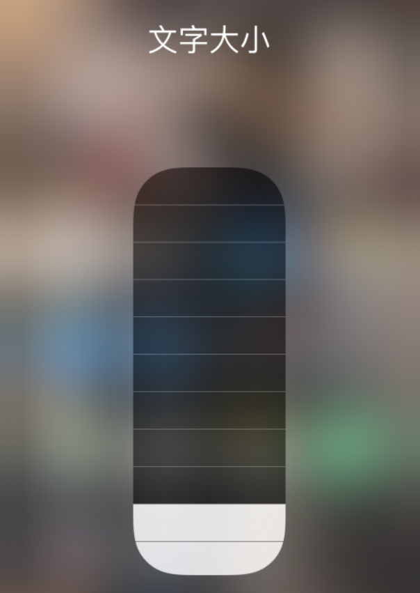盐源苹果手机维修分享小技巧：在 iPhone 控制中心快速调节字体大小 
