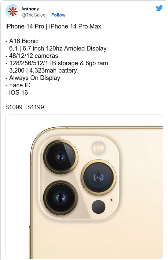 盐源苹果14维修分享iPhone 14全系涨价 