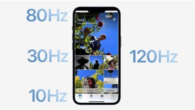盐源苹果14维修分享iPhone 14有高刷吗 