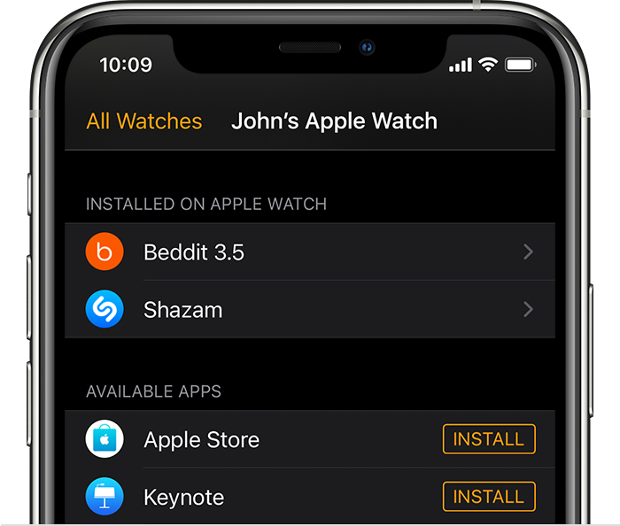 盐源苹果手机维修分享如何在 Apple Watch 上下载应用 